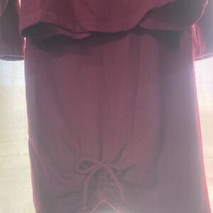 2 Piece Set. Top with Skirt